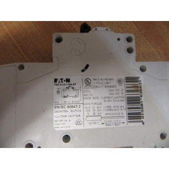 Eaton FAZ-C151-NA-SP 15A Circuit Breaker FAZC151NASP - Used