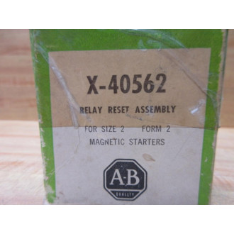 Allen Bradley X-40562 Relay Reset Assembly X40562