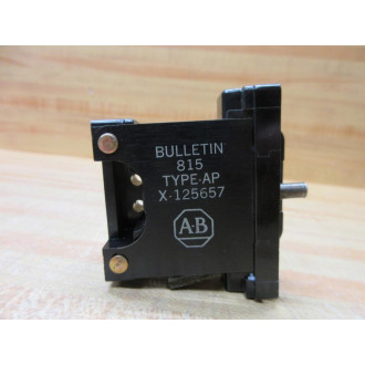 Allen Bradley X-125657 Overload Relay 815-AP