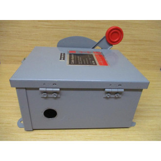 Cutler Hammer DH361UDK Eaton Safety Switch Single Knockout - Used
