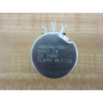 Clarostat 605046-007 Potentiometer 605046007 - New No Box