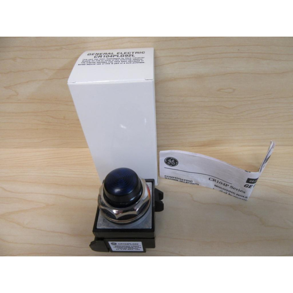 General Electric CR104PLG92L Pilot Light