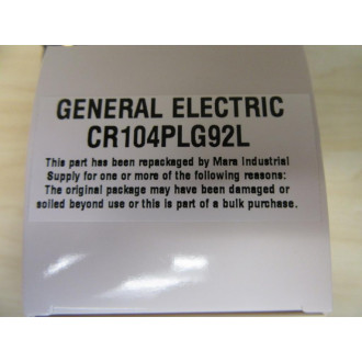 General Electric CR104PLG92L Pilot Light
