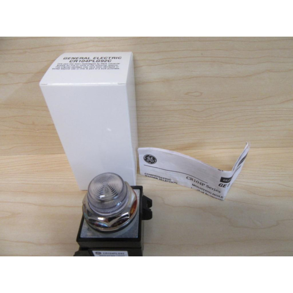 General Electric CR104PLG92C Pilot Light