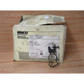 Erico Caddy BC-16M Beam Clamp BC16M (Pack of 57)