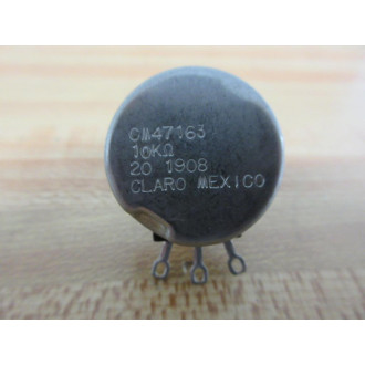 Clarostat CM47163 Potentiometer - New No Box