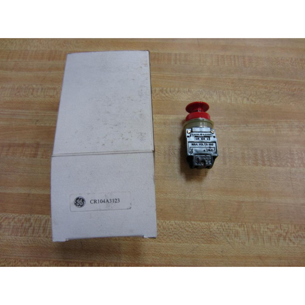 General Electric CR104A3123 Push Button Switch