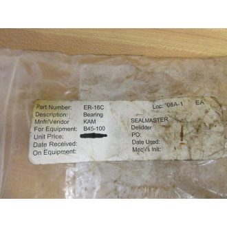 Sealmaster ER-16C KAM Bearing ER16C