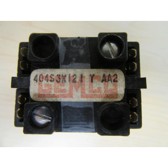 Gemco 404S3X121 Y AA2 Selector Switch