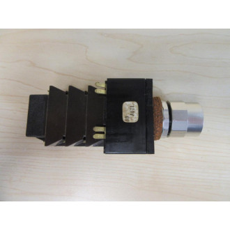 Gemco 404L 24211 PP112 Push Button Switch W3 Contact Blocks