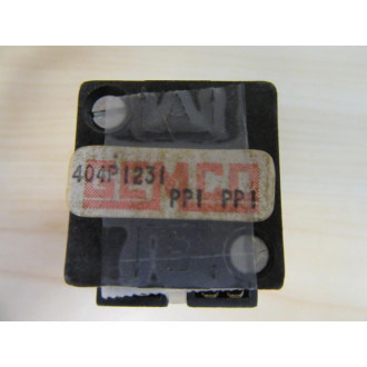 Gemco 404P 1231 PP1 Push Button Switch W2 Contact Blocks