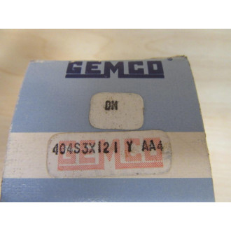 Gemco 404S3X121 Y AA2 Selector Switch WBlank Legend