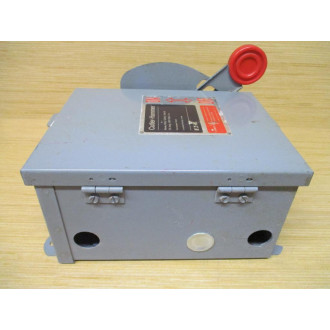 Cutler Hammer DH361UDK Eaton Safety Switch 5 Knockouts - Used