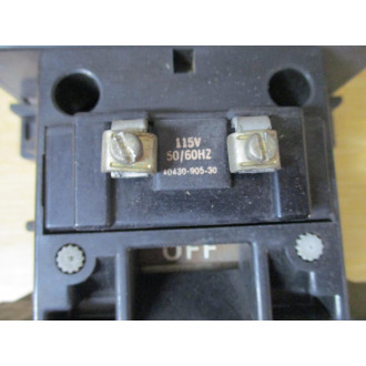 Allen Bradley 123184 DC Contactor 115V - Used