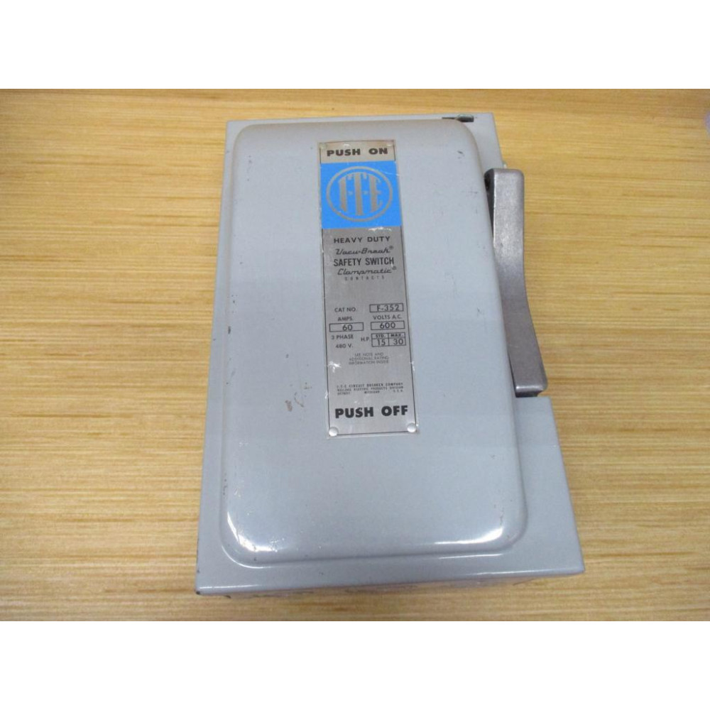 ITE F352 Siemens Enclosed Switch - New No Box