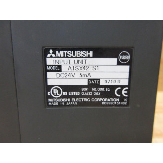 Mitsubishi A1SX42-S1 Input Unit A1SX42S1 - Used