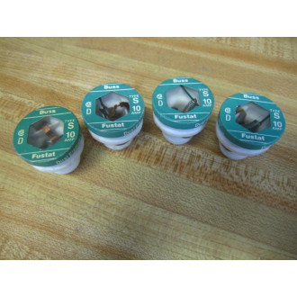 Buss S-10 Bussmann Fuse Cross Ref 1CZ11 (Pack of 4) - New No Box