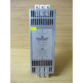 Baumuller Nurnberg BFN 3-1-56-001 Line Filter BFN3156001 - Used
