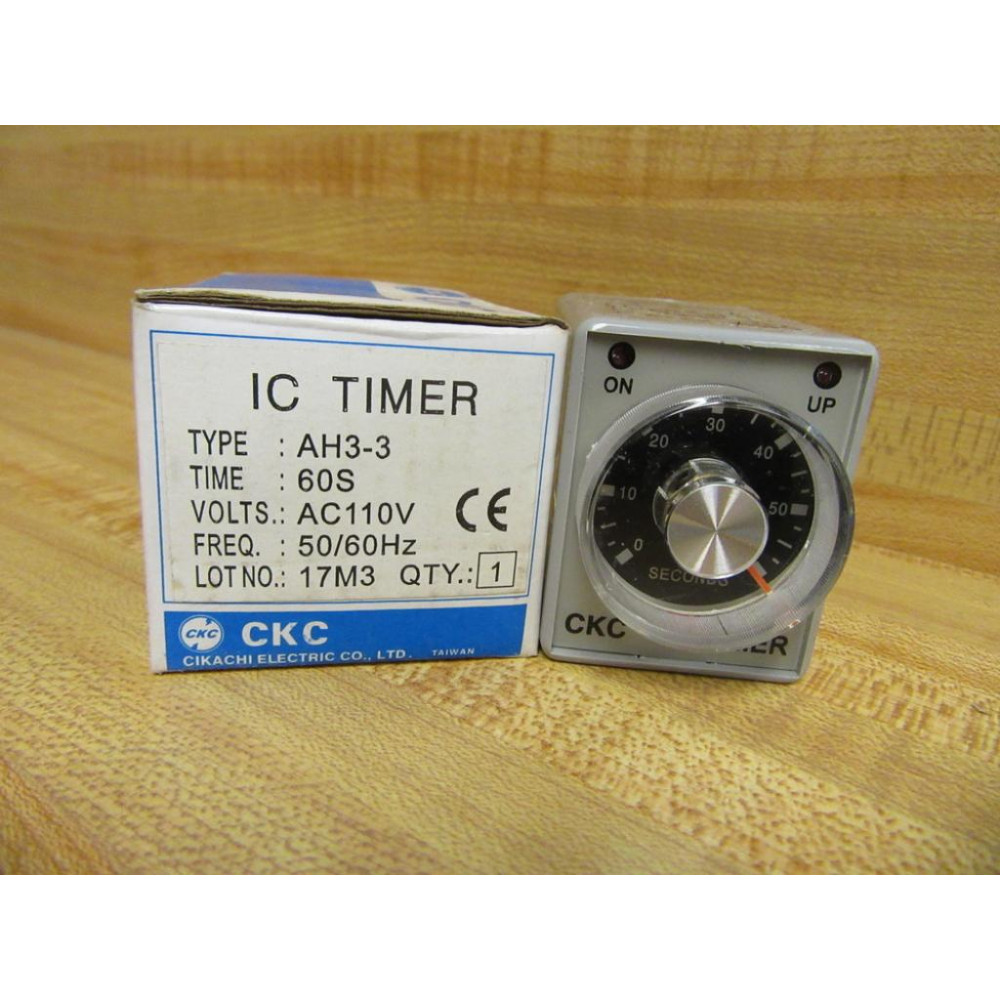 CKC AH3-3 AC100V 60S IC Timer AH33110V60S