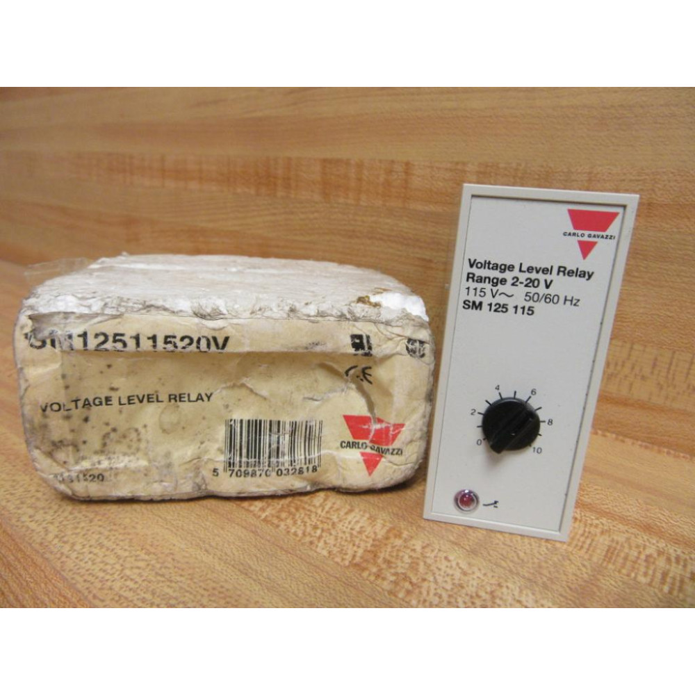 Carlo Gavazzi SM12511520V Voltage Level Relay SM 125 115 2-20V