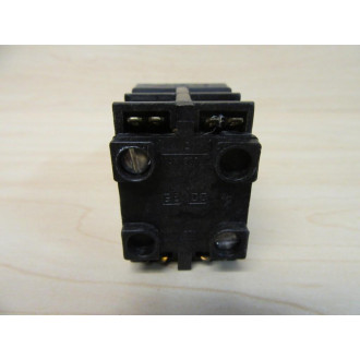Gemco 404S3X121 Y AA2 Selector Switch W2 Contact Blocks