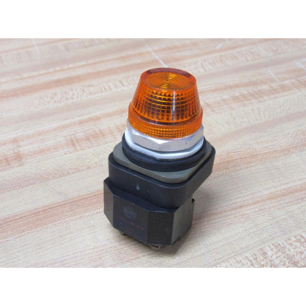 Allen Bradley 800T-P16A Amber Pilot Light 800TP16A w40171-002-01 - New No Box