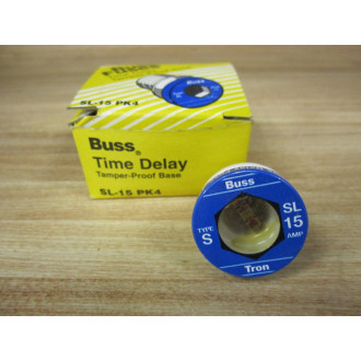 Buss SL-15 Bussmann Fuse Cross Ref 6F462 (Pack of 4)