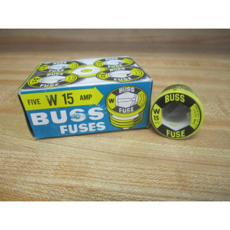 Buss W-15 Bussmann Fuse W15 (Pack of 5)