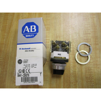 Allen Bradley 800T-J2KE7B Selector Switch 800TJ2KE7B Series T