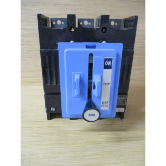General Electric THJK436F000 Circuit Breaker 300 AMP, WLever - Used