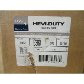 EGS E380 Transformer