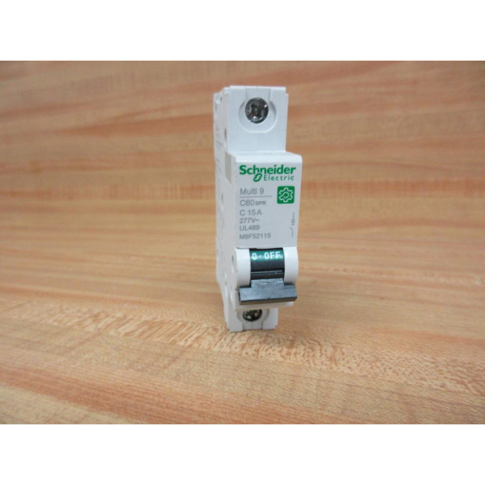 Schneider M9F52115 Molded Case Circuit Breaker 1P 15A - New No Box