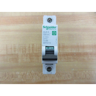 Schneider M9F52115 Molded Case Circuit Breaker 1P 15A - New No Box