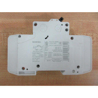 Eaton FAZ-C21-NA-L Circuit Breaker 1P 2A FAZC21NAL - New No Box