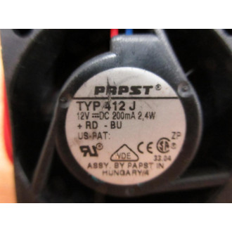 Papst 412J Axial Fan - New No Box