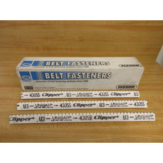 ClippardFlexco U3S12 Belt Fastener 01255 (Pack of 3)