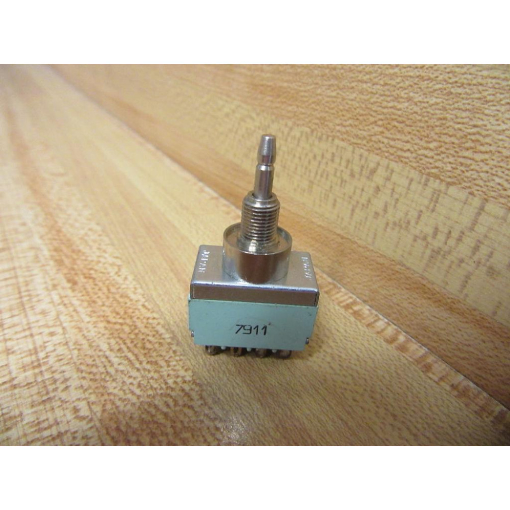 Alcoswitch MPE-406R Push Button Switch MPE406R WO Button & HW - Used