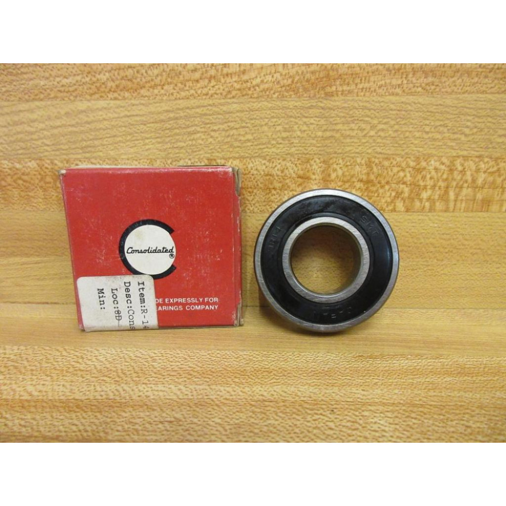 Consolidated Bearings R-14-2RS Ball Bearing R142RS (Pack of 5)