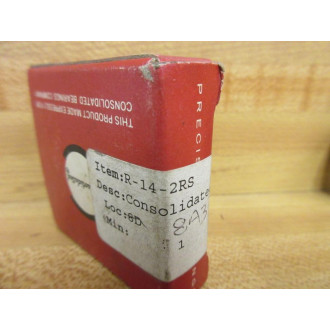 Consolidated Bearings R-14-2RS Ball Bearing R142RS (Pack of 5)