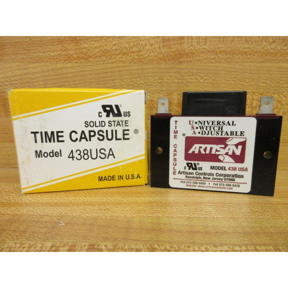 Artisan 438 USA Time Delay Relay 438USA 19-288VACDC