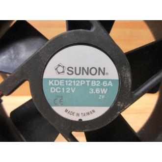 Sunon KDE1212PTB2-6A Axial Fan KDE1212PTB26A - Used