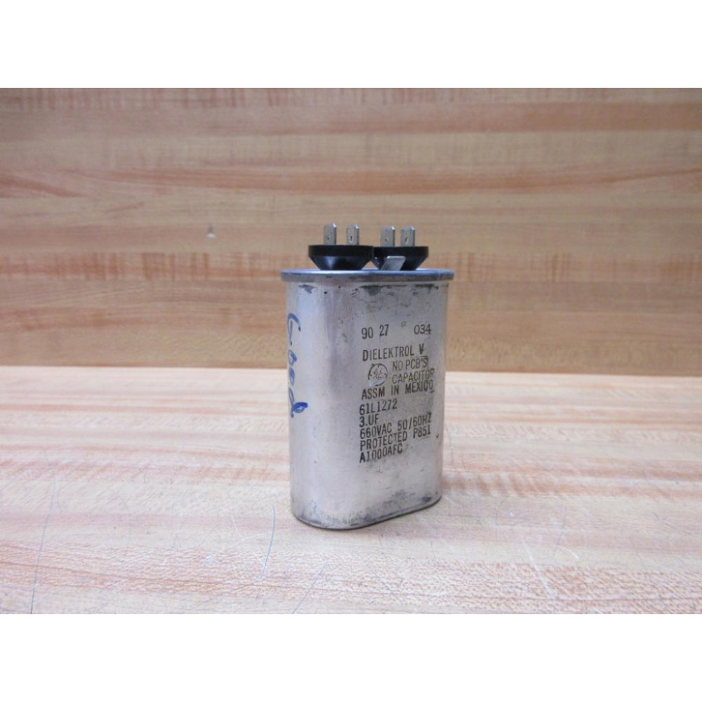 Dielektrol 61L1272 GE Capacitor 3µF - Used