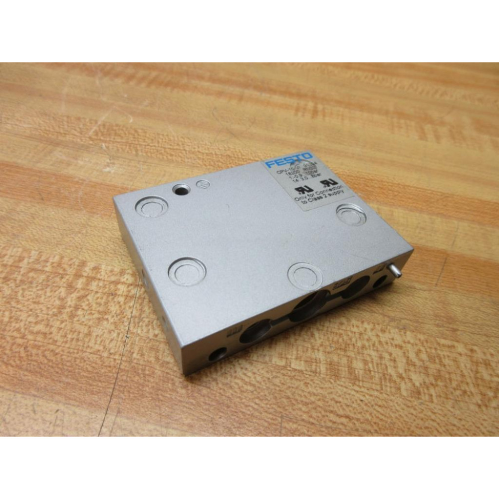 Festo CPV-10-VI Valve Manifold Cover 90304 - Used