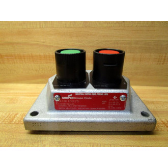 Cooper Crouse Hinds EDSC215 Face Plate Push Button - New No Box