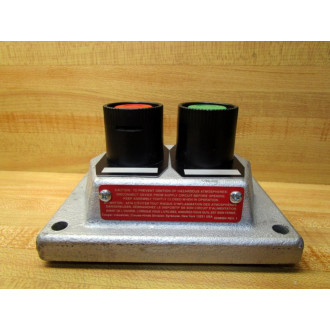 Cooper Crouse Hinds EDSC215 Face Plate Push Button - New No Box