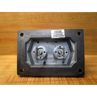 Cooper Crouse Hinds EDSC215 Face Plate Push Button - New No Box