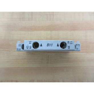 Allen Bradley 100-SB11 Auxiliary Contact 100SB11 - Used