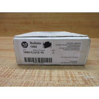 Allen Bradley 1492-CJJ12-10 Center Jumpers 1492CJJ1210 (Pack of 6)