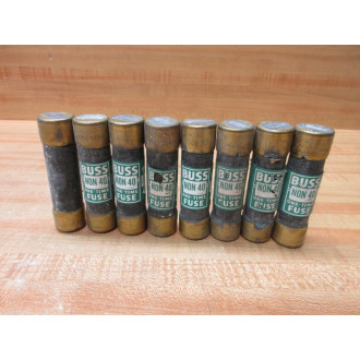 Buss NON-40 Bussmann Fuse Cross Ref 4XF95 (Pack of 8) - Used