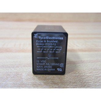 Potter & Brumfield KHAU-17D11-12V DC Relay KHAU-17D11-12VDC